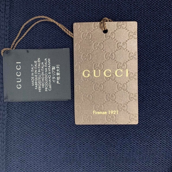 Gucci Striped Wool Scarf - Picture 4 of 4
